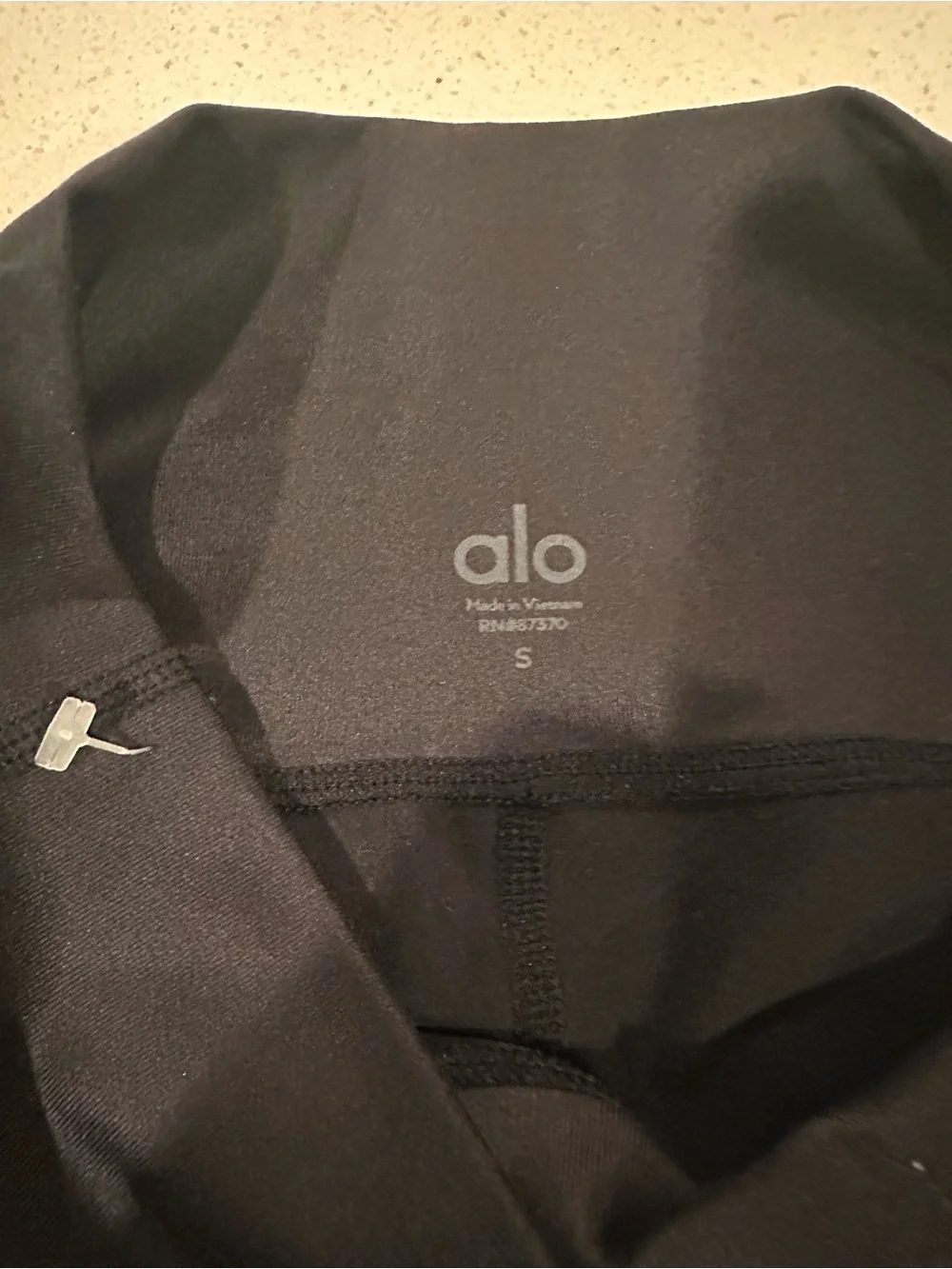 ALO Yoga Black High-Rise Bike Shorts